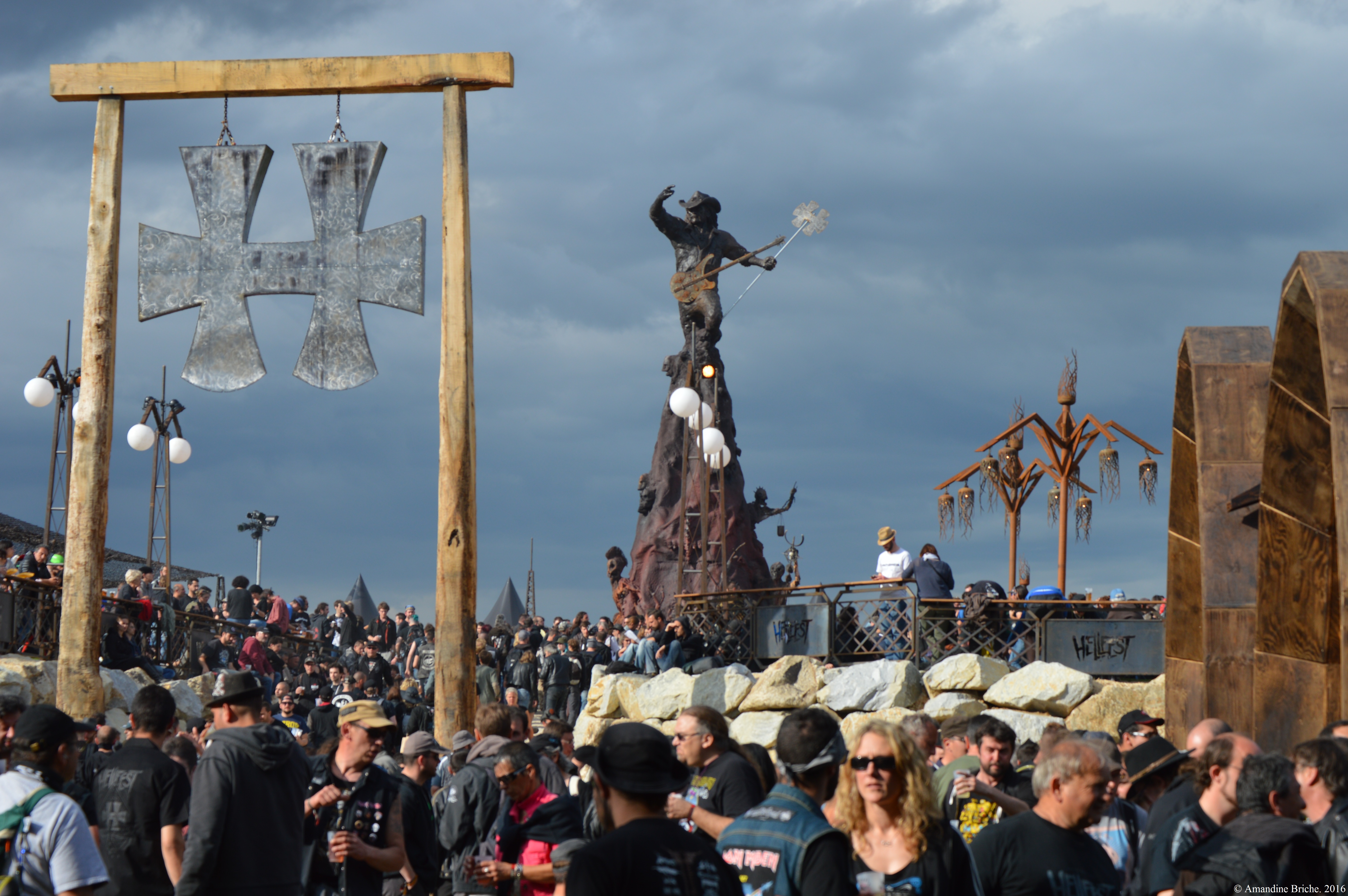 Scénographie Hellfest 2016 – la Warzone