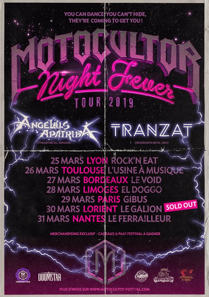 Motocultor Night Fever Tour 2019