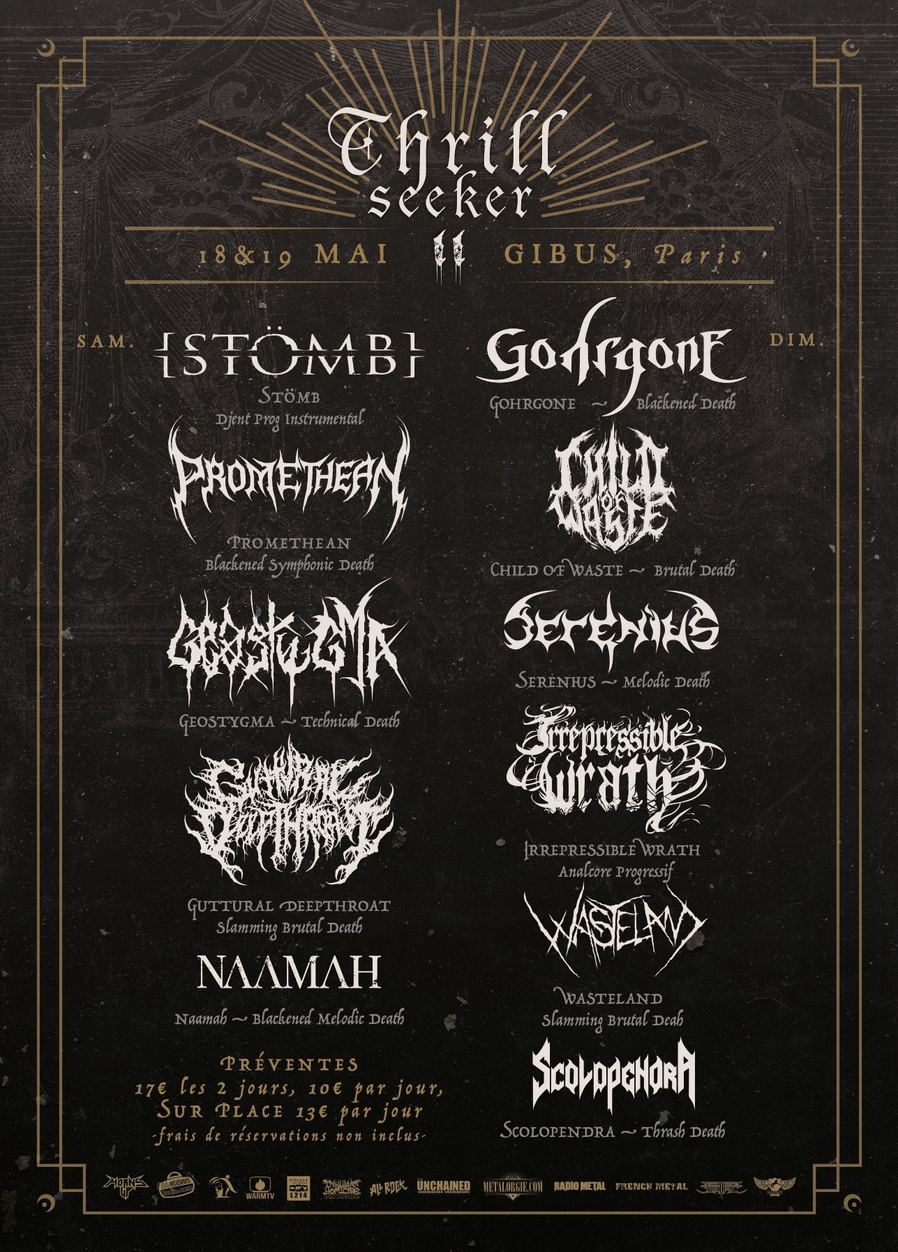 Thrill Seeker Metal Fest #2