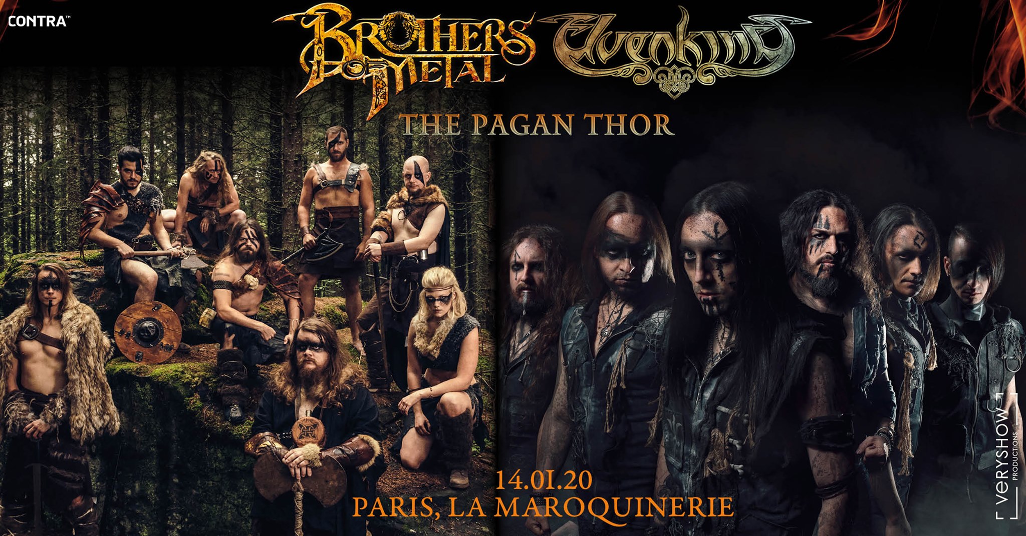 Brothers Of Metal : second album et première tournée européenne