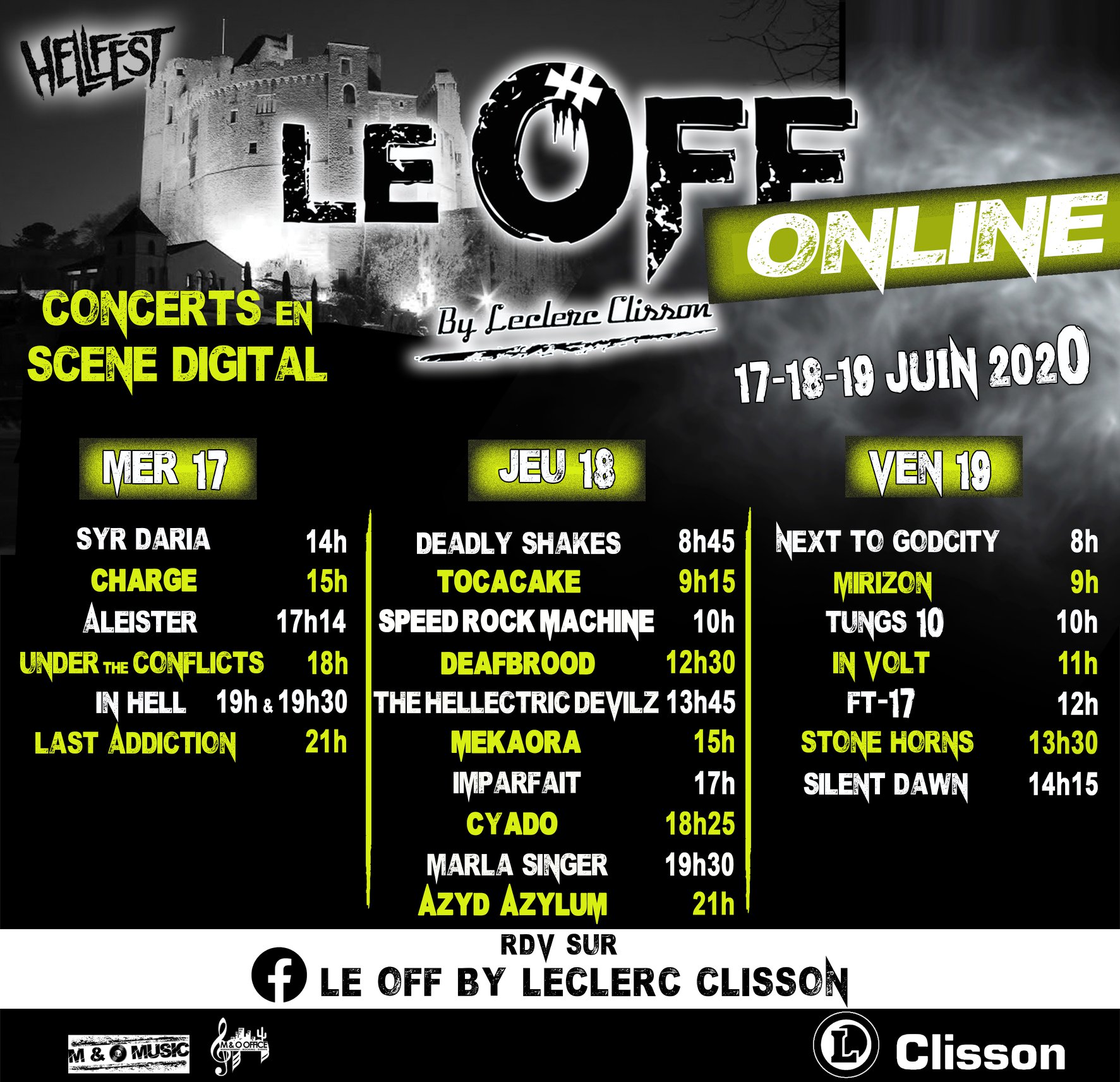 Hellfest – Le Off by Leclerc Clisson on line