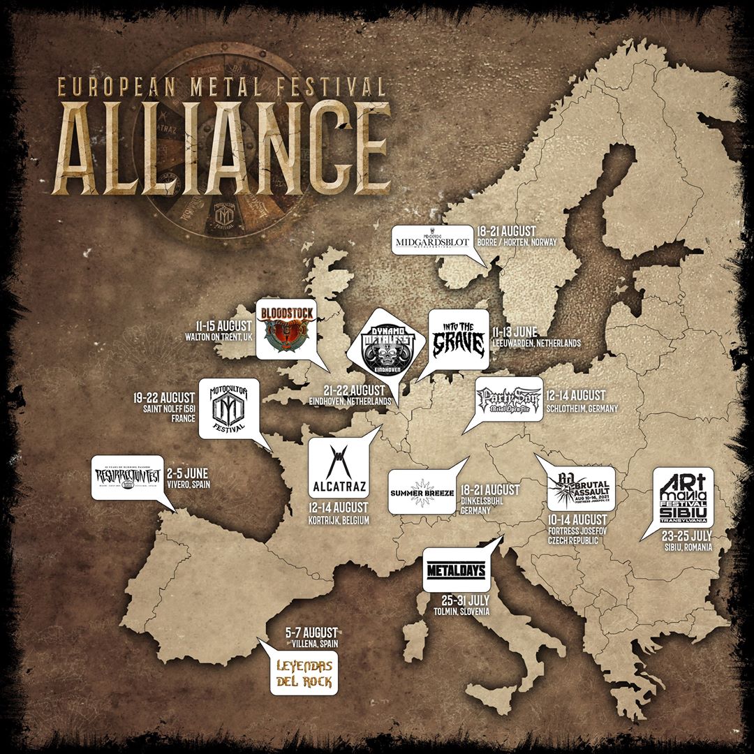 Une Europe metal : bilan et bonus de l’EMFA 2020