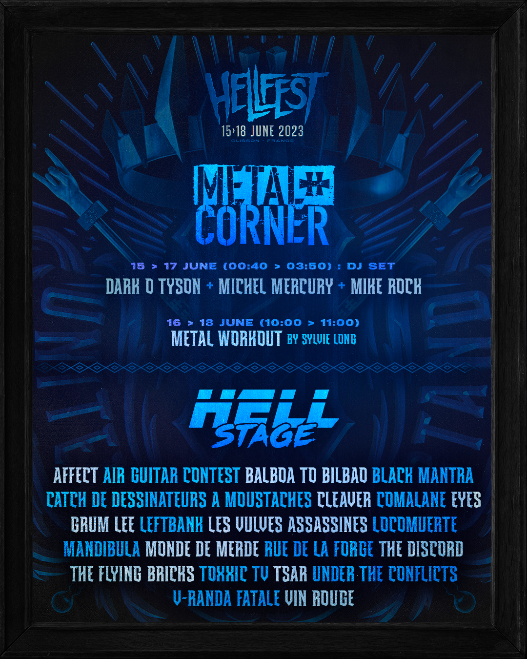 Hellfest 2023 – HellStage et Metal Corner