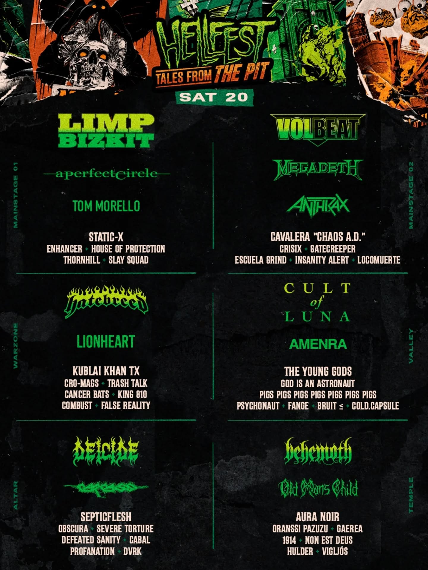Hellfest 2026 – Samedi 20 Juin