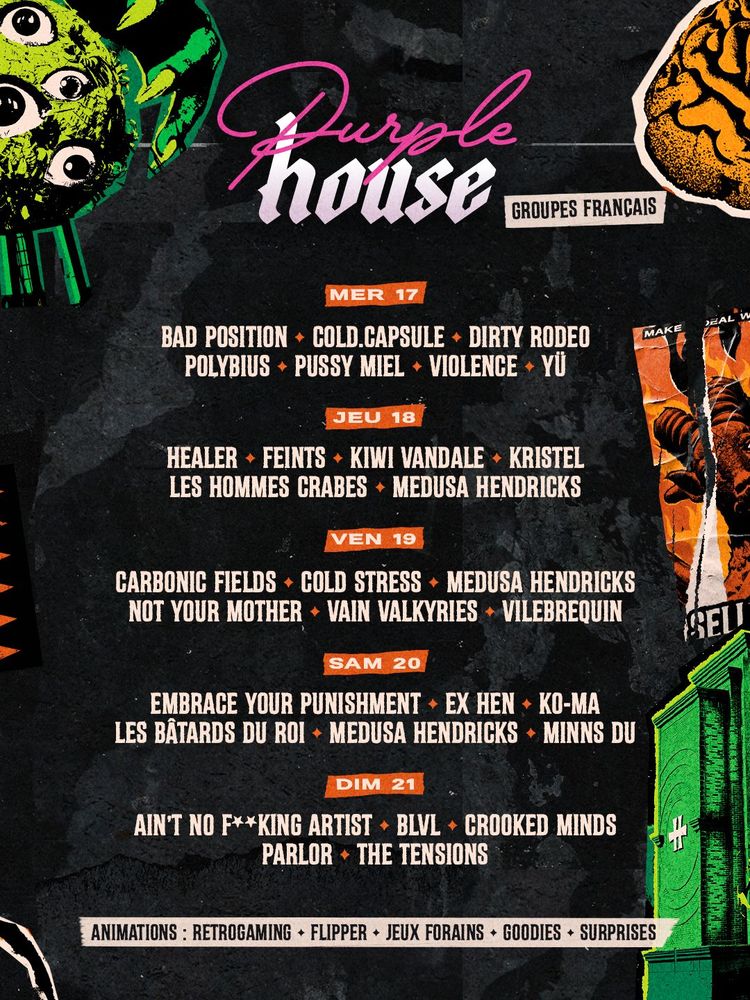 Hellfest 2026 – Purple House